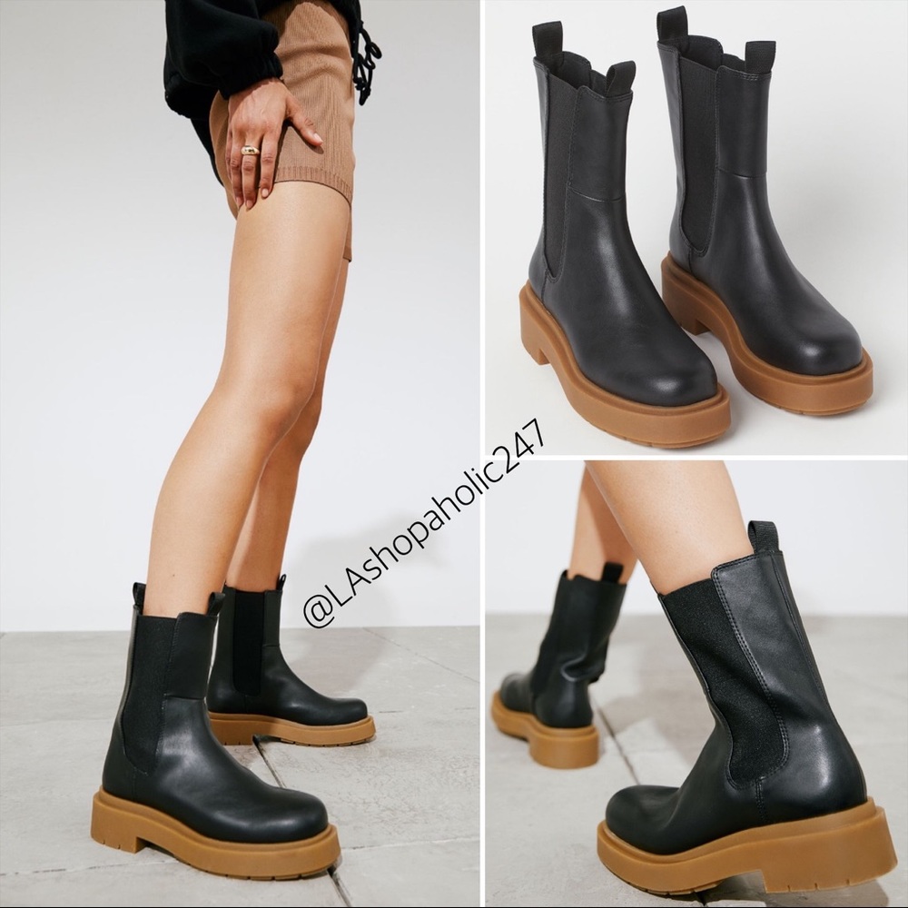 H&M Platform Chelsea Boot